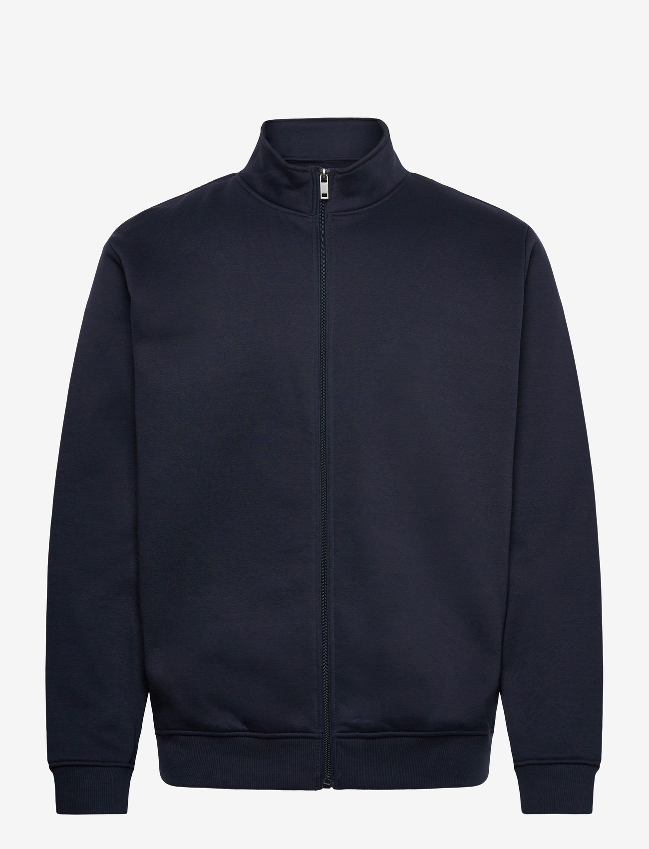Enkel Studio - Crew Neck full zip ESJOHAN - sweatshirts - navy - 0