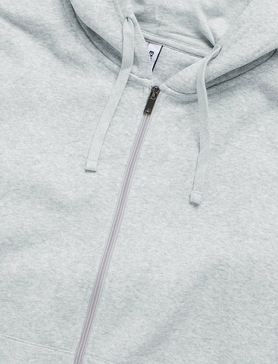 Enkel Studio - Hoodie full zip ESTHEO - hættetrøjer - grey melange - 2