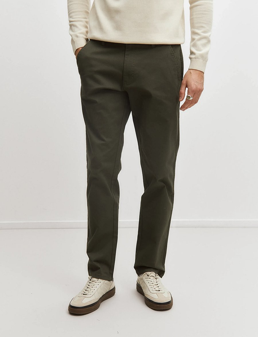 Enkel Studio - Chinos ESLUCAS - chinos - army - 0