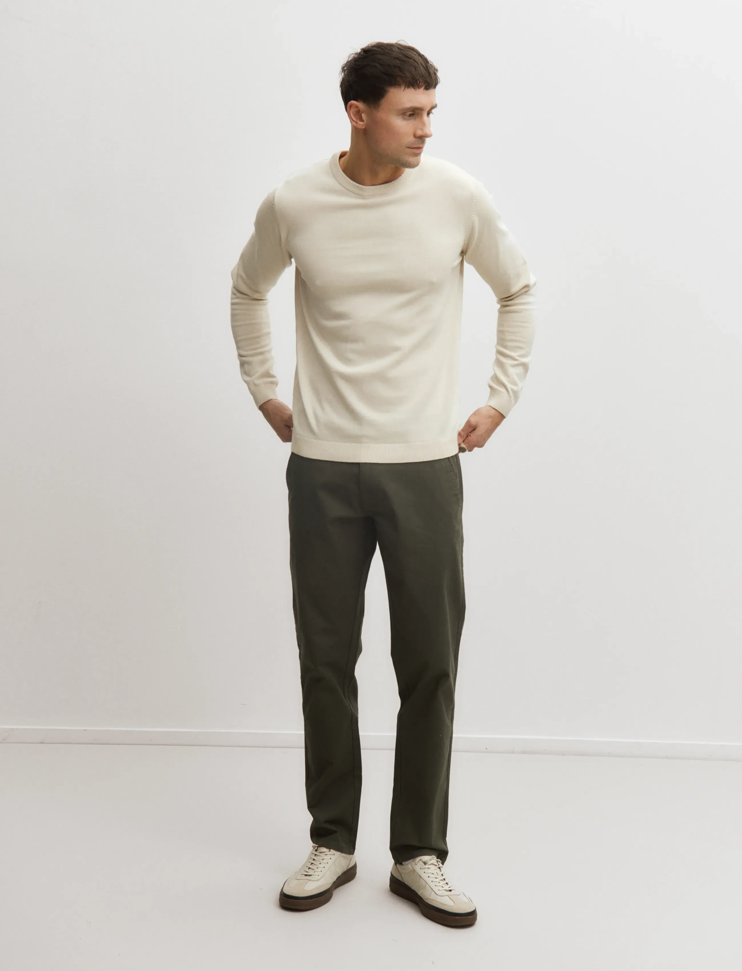 Enkel Studio - Chinos ESLUCAS - chinos - army - 5