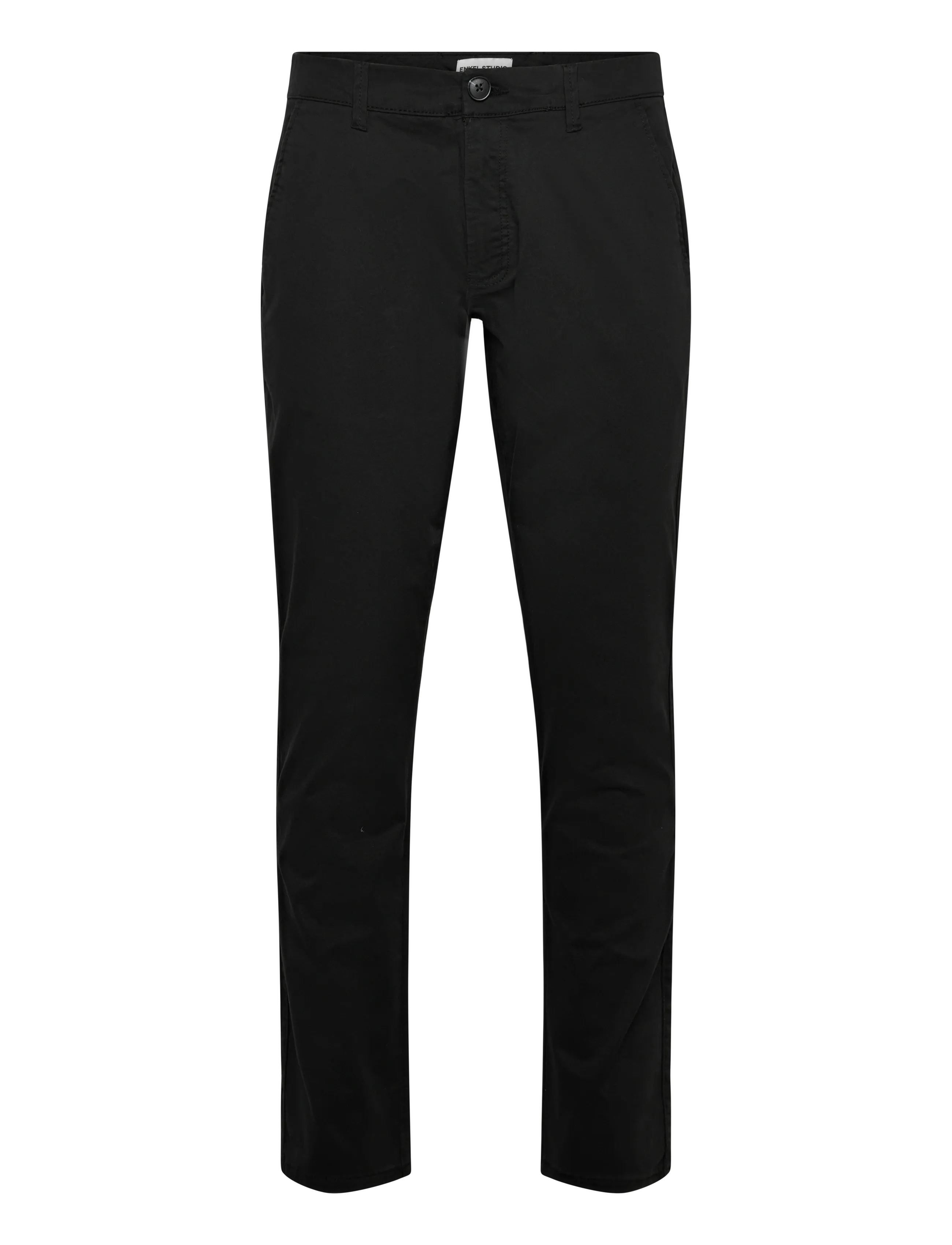 Enkel Studio Chinos ESLUCAS - Festklær til outlet-priser - BLACK / black