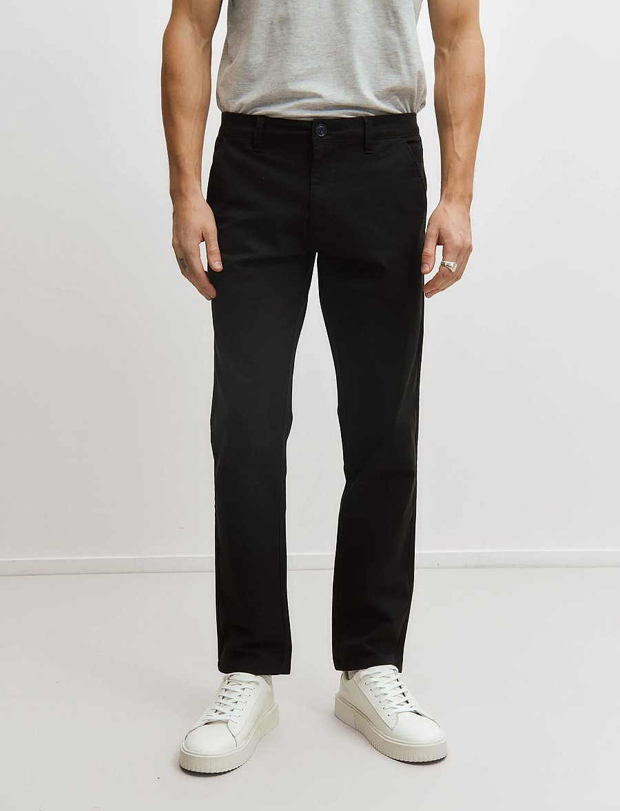 Enkel Studio - Chinos ESLUCAS - chinos - black - 0