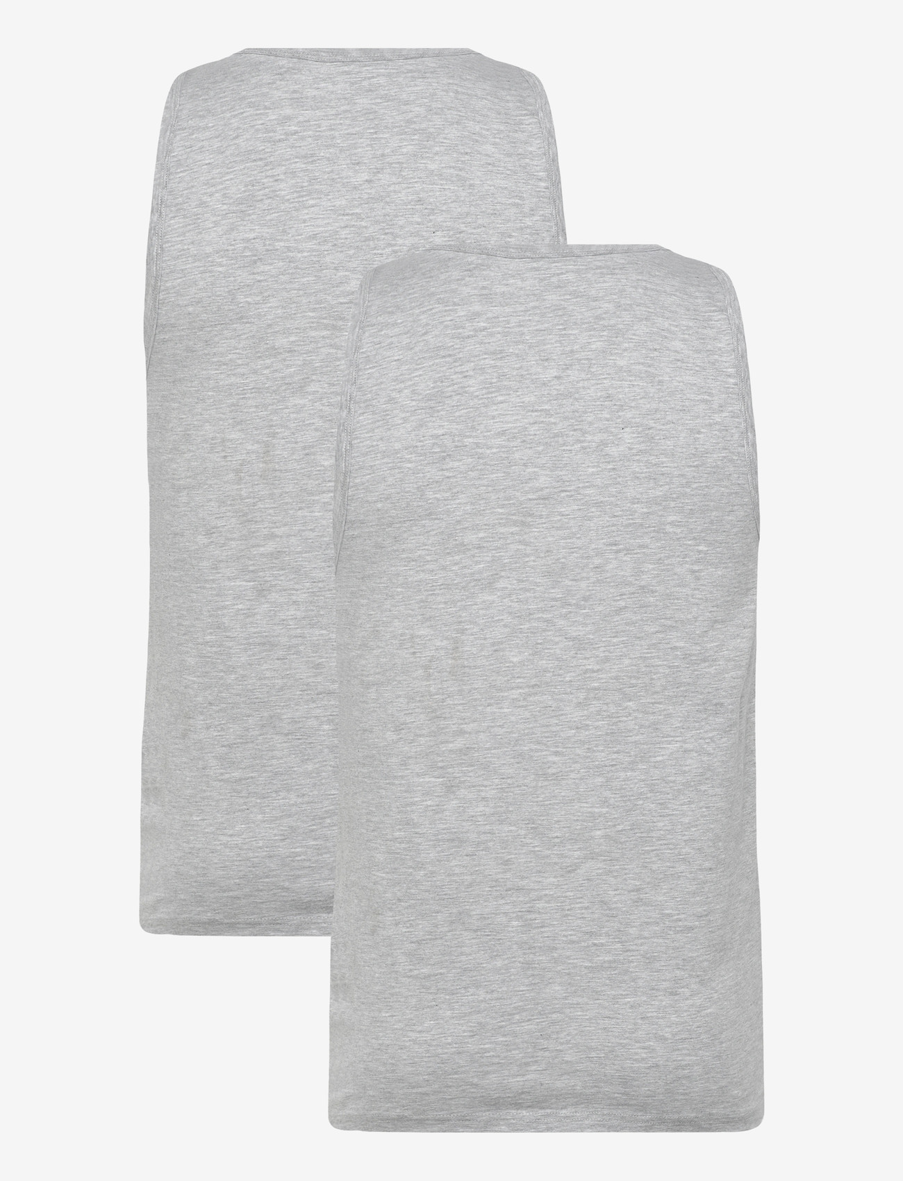 Enkel Studio - Tank top 2-pack ESWILLIAM - pyjamasöverdelar - grey melange - 4