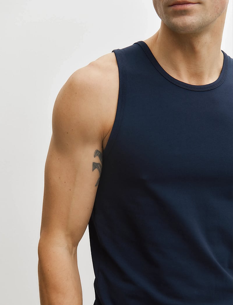 Enkel Studio - Tank top 2-pack ESWILLIAM - nattrøjer - navy - 3