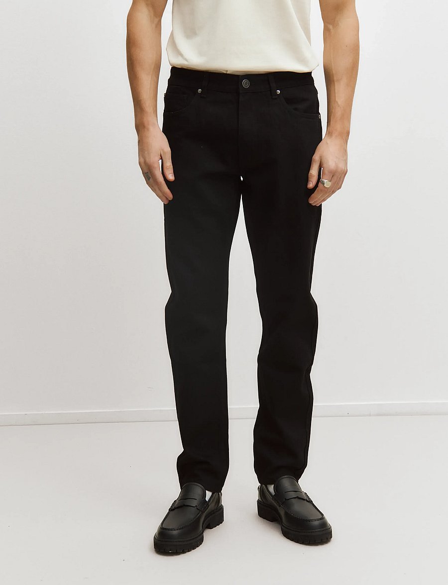Enkel Studio - Jeans Regular ESARTHUR - regular jeans - black - 0