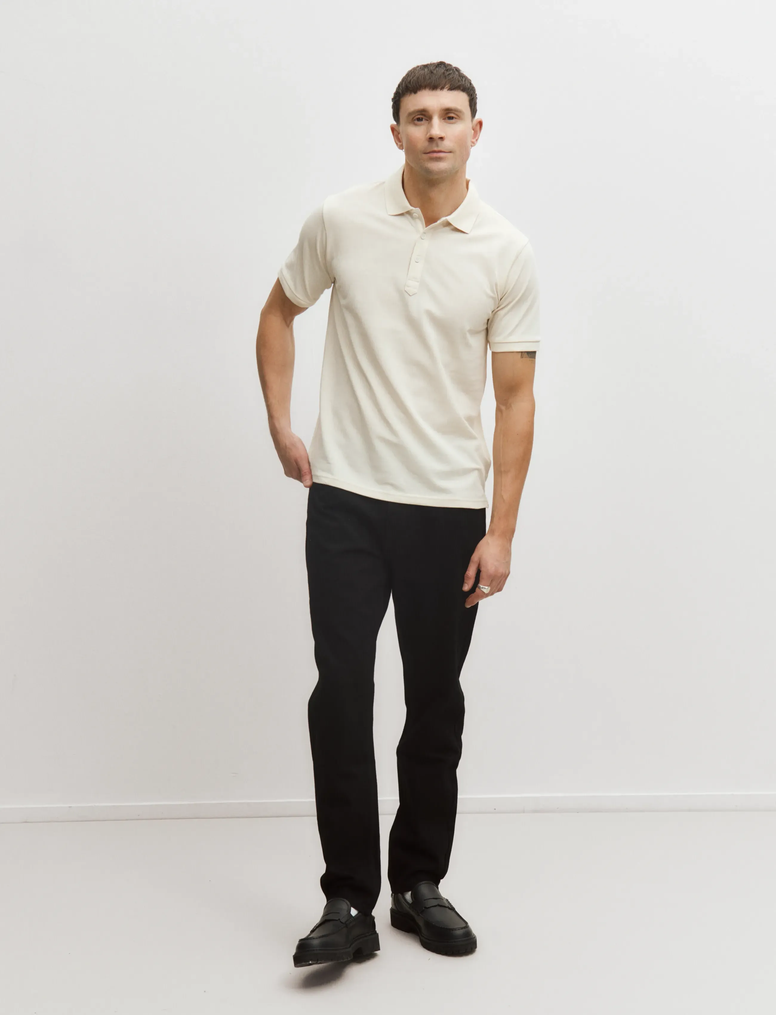 Enkel Studio - Jeans Regular ESARTHUR - regular jeans - black - 5