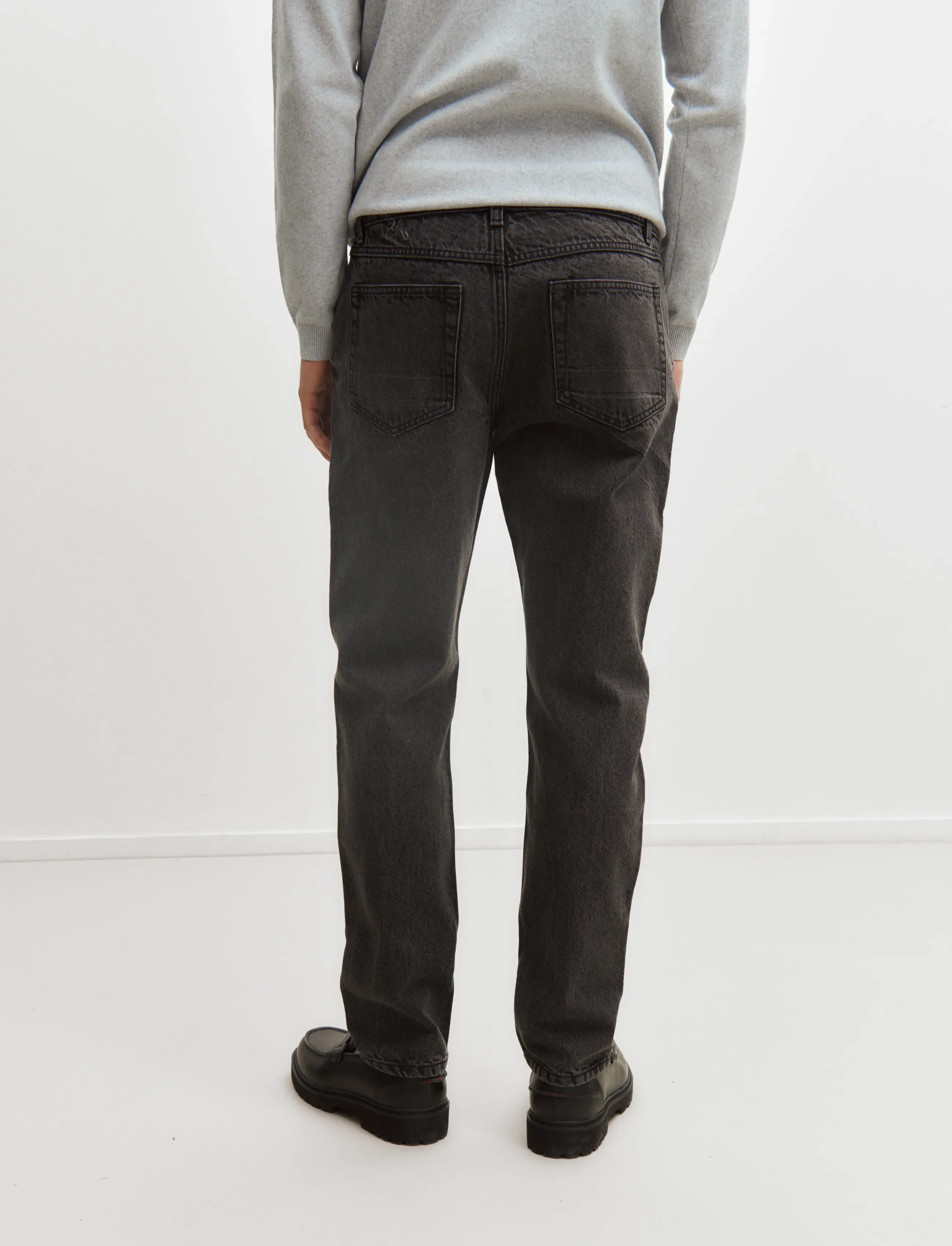 Enkel Studio - Jeans Regular ESARTHUR - byxor & jeans - charcoal - 3
