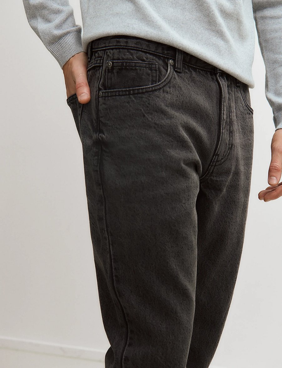 Enkel Studio - Jeans Regular ESARTHUR - regular jeans - charcoal - 4