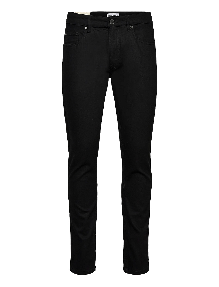 Enkel Studio - Jeans SLIM ESGUNNAR - slim-fit jeans - black - 0