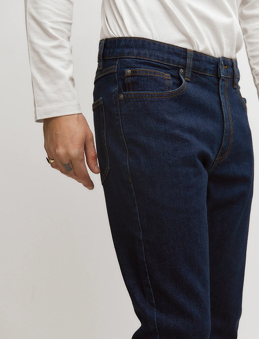 Enkel Studio - Jeans SLIM ESGUNNAR - slim fit jeans - rinsed - 4