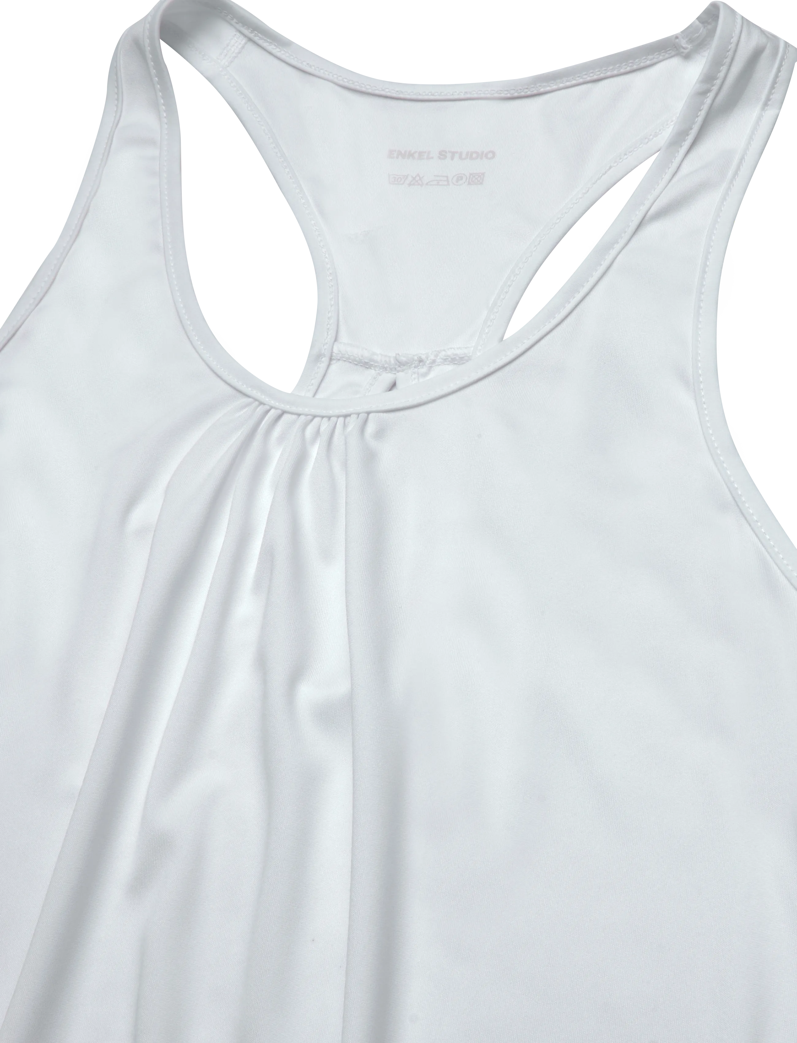 Enkel Studio - Loose Women Sports Top - tank tops - brilliant white - 2