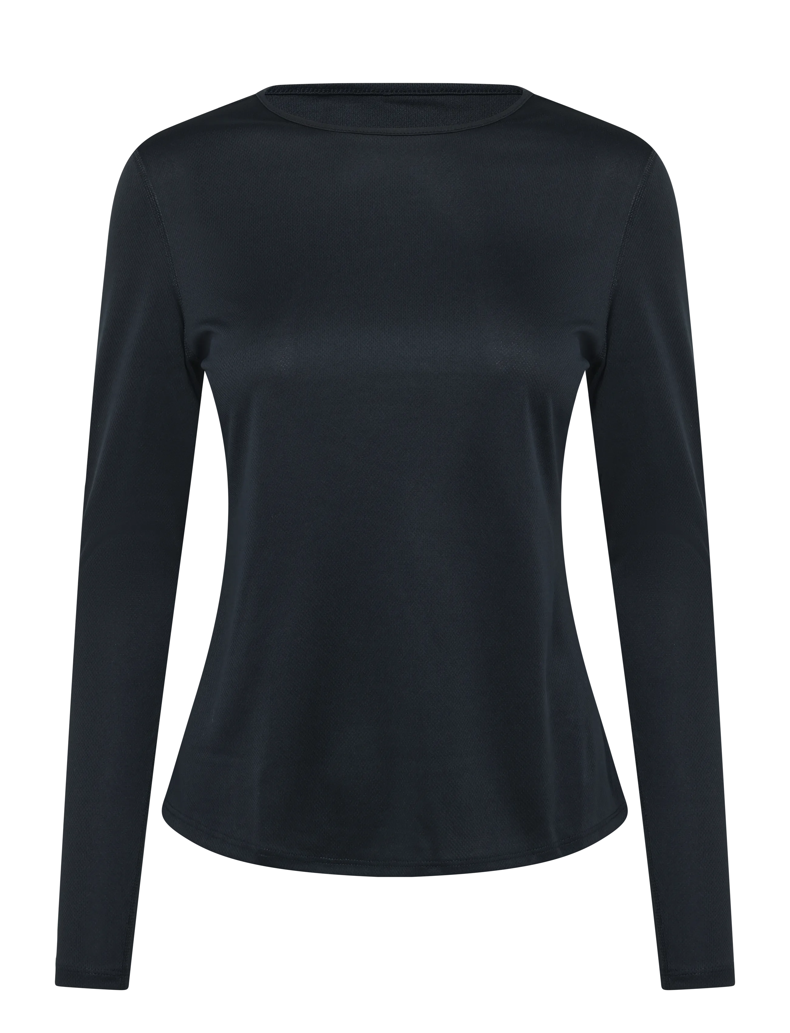 Enkel Studio Sports T-Shirt L/S Women - T-shirts & Toppe - BLACK / black
