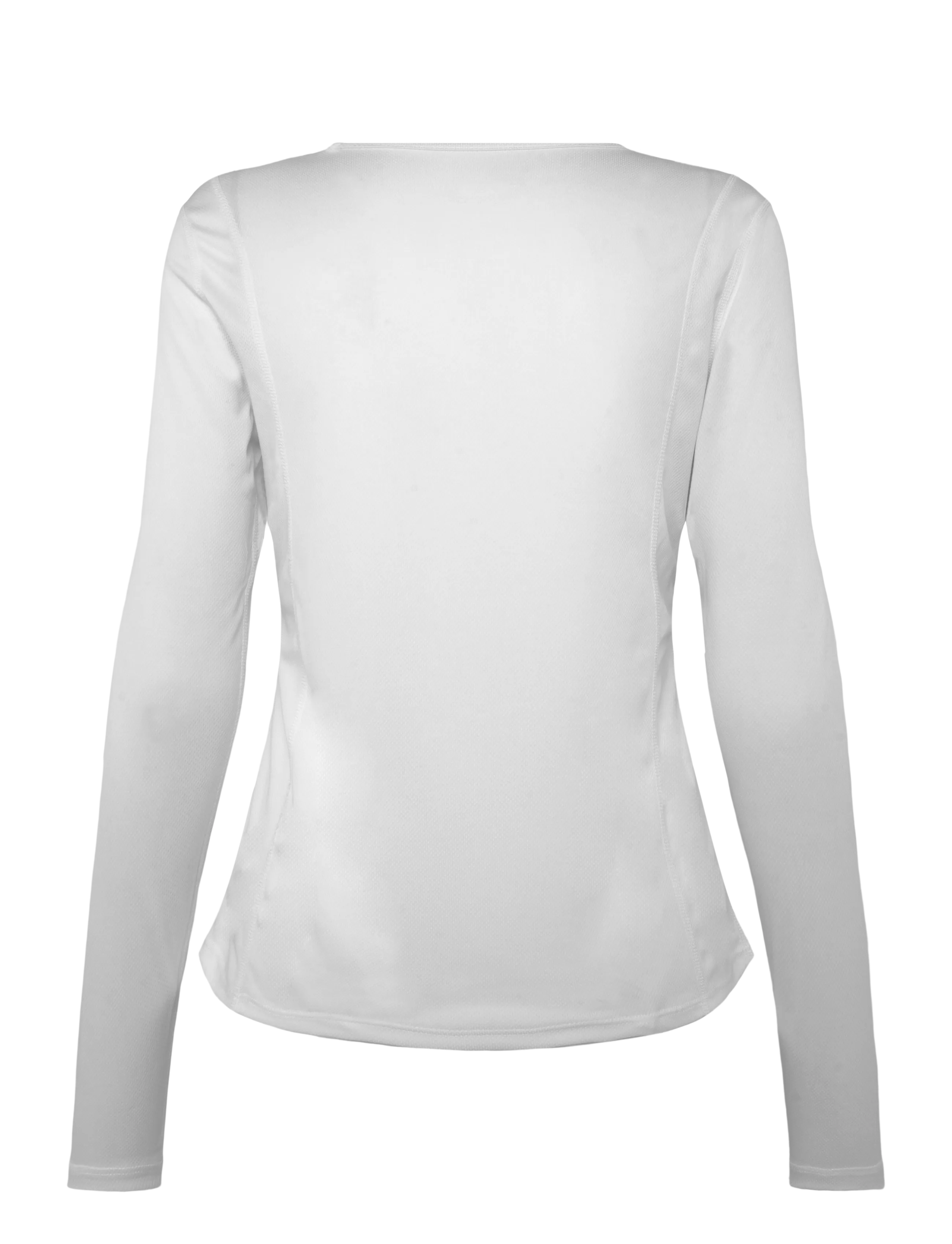 Enkel Studio - Sports T-Shirt L/S Women - lägsta priserna - brilliant white - 1