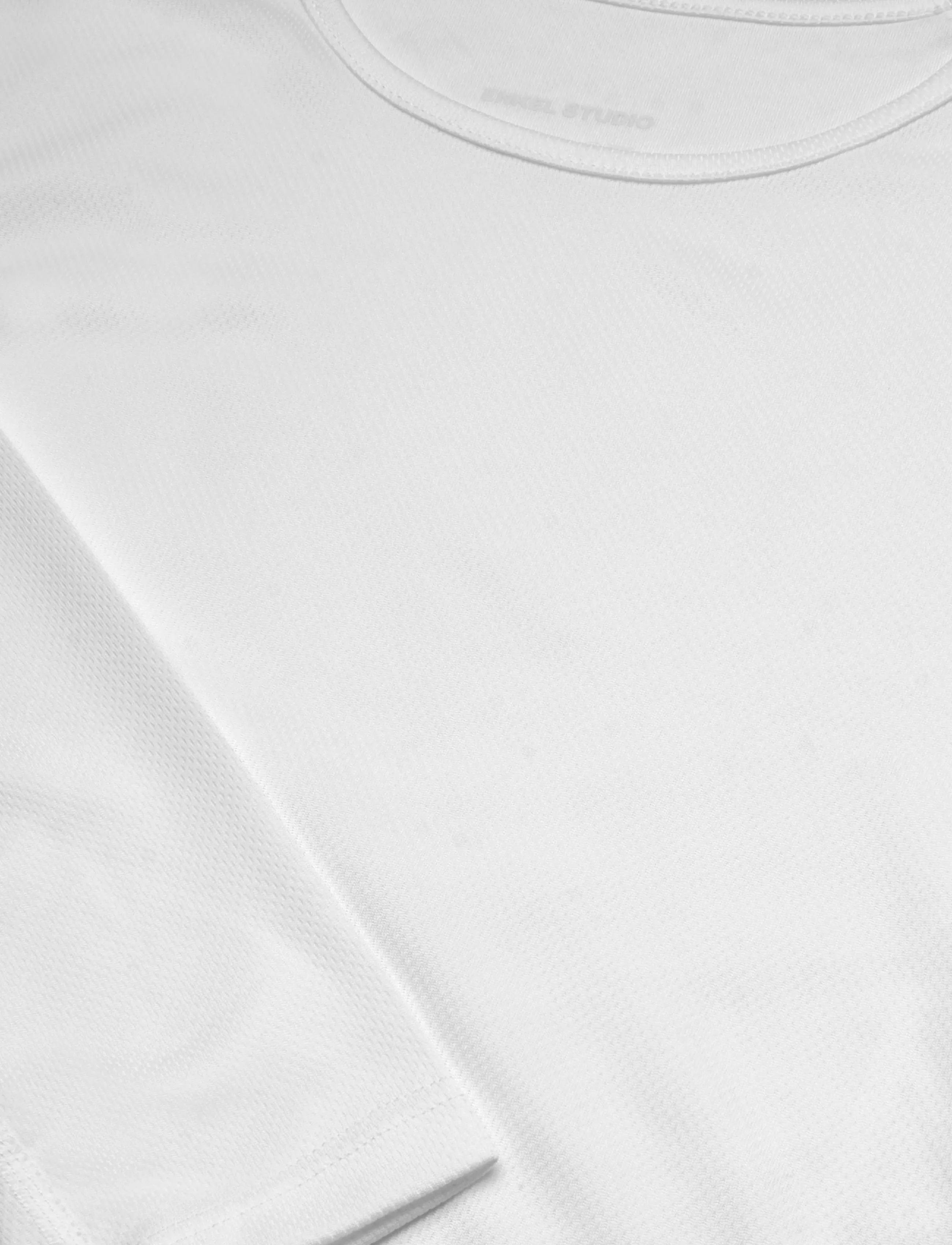 Enkel Studio - Sports T-Shirt L/S Women - lägsta priserna - brilliant white - 2