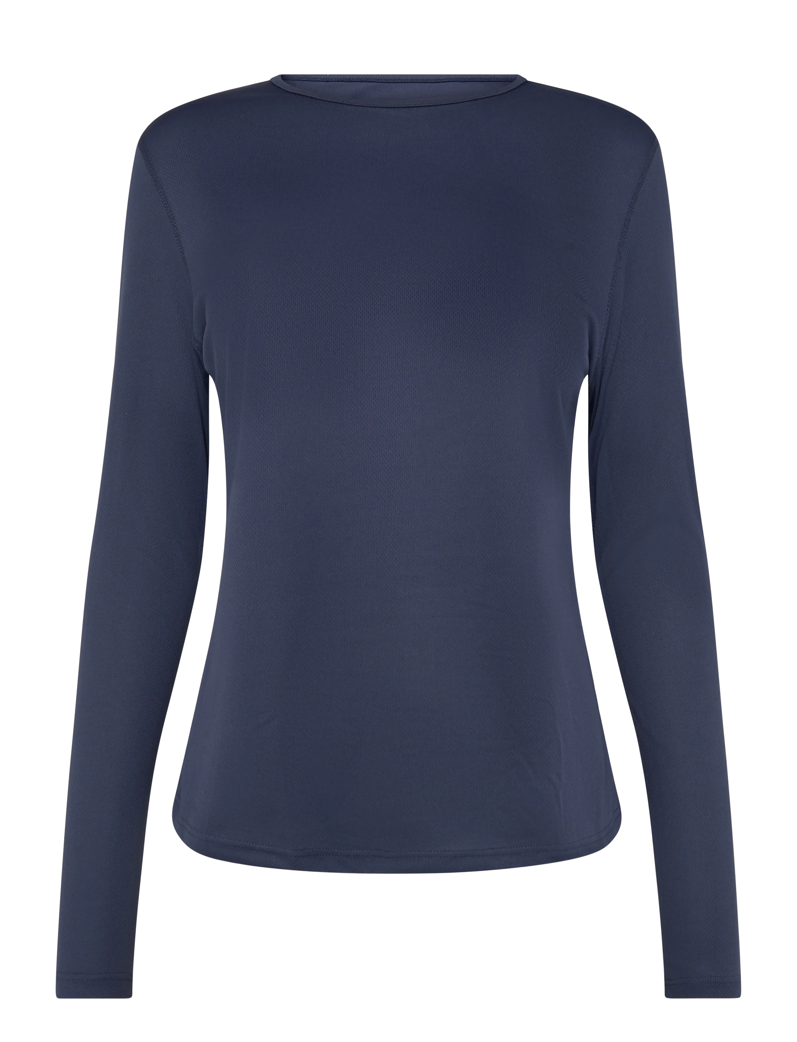 Enkel Studio Sports T-Shirt L/S Women - Långärmade tröjor - NAVY / navy