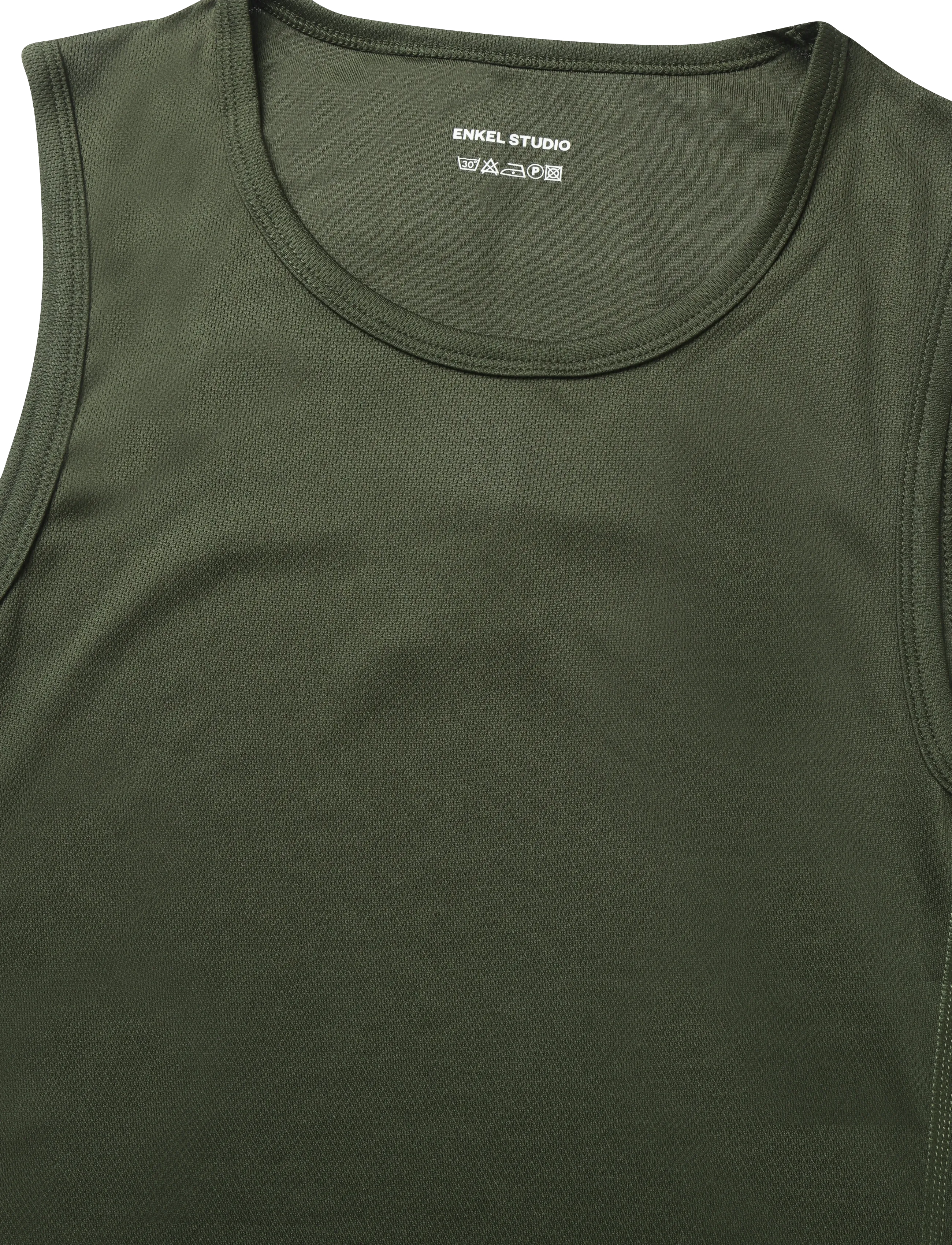 Enkel Studio - Men's Sports Tank Top - laveste priser - dark army - 2