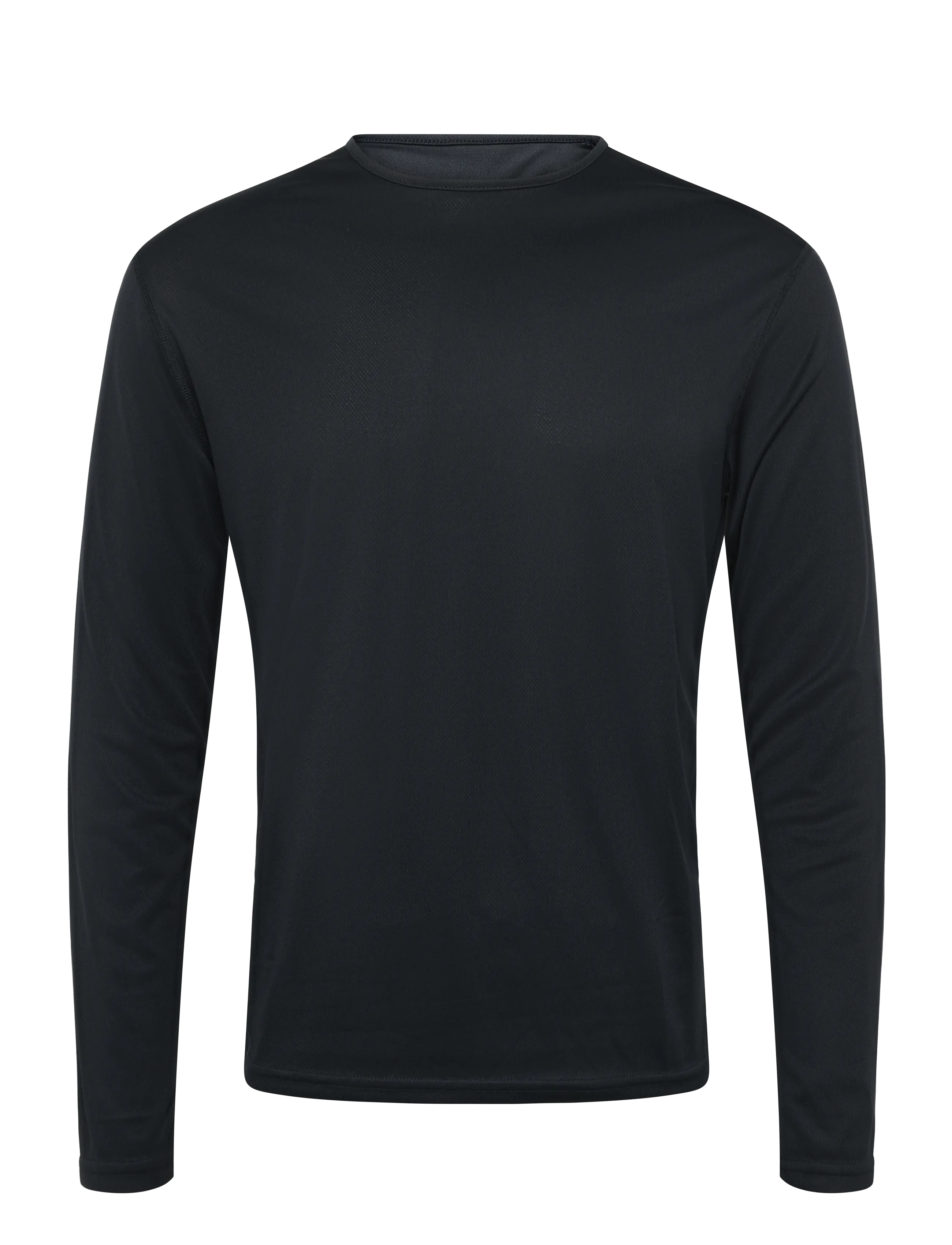 Enkel Studio Men's Sports T-Shirt longsleeved - Långärmade T-shirts - BLACK / black