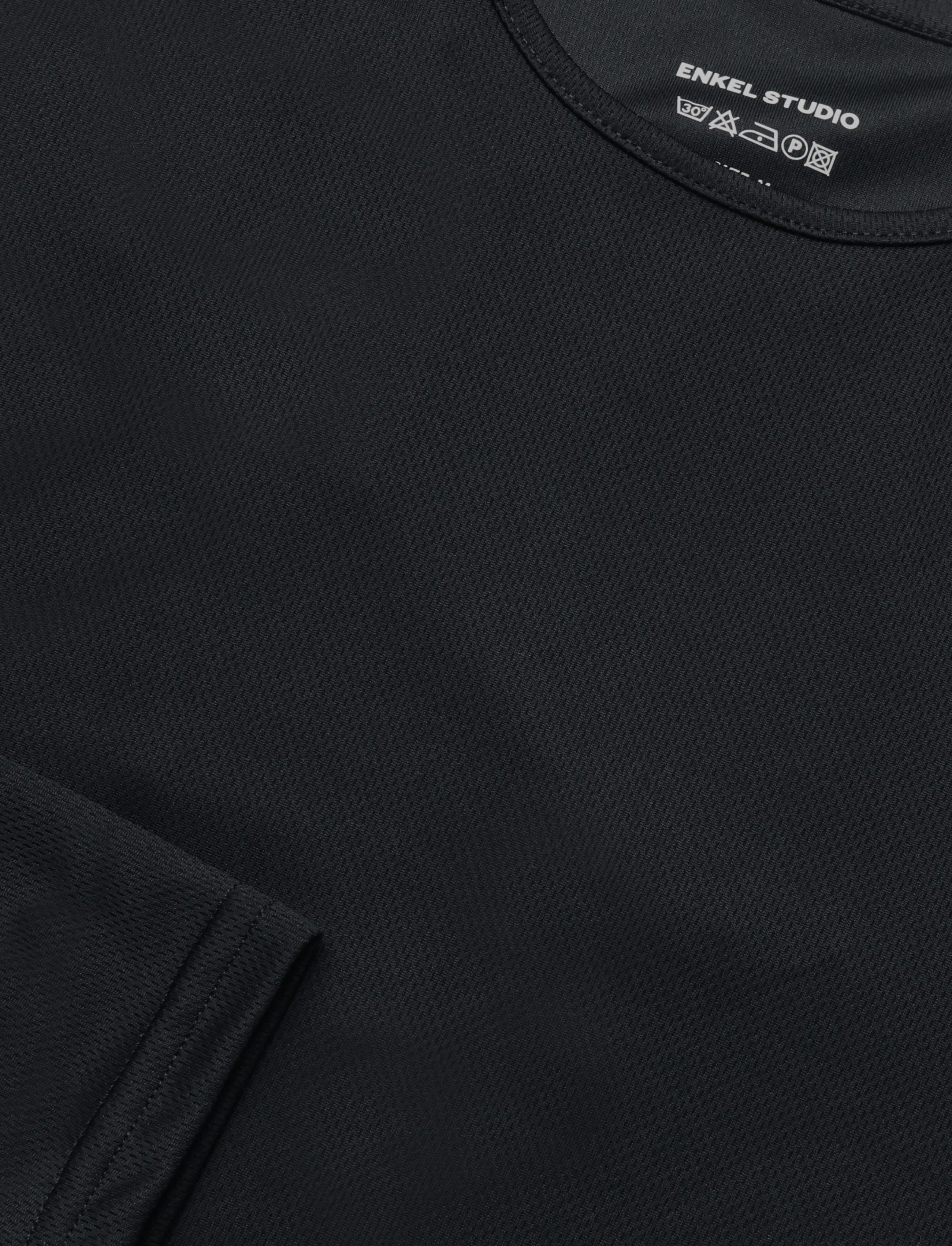 Enkel Studio - Men's Sports T-Shirt longsleeved - lägsta priserna - black - 2