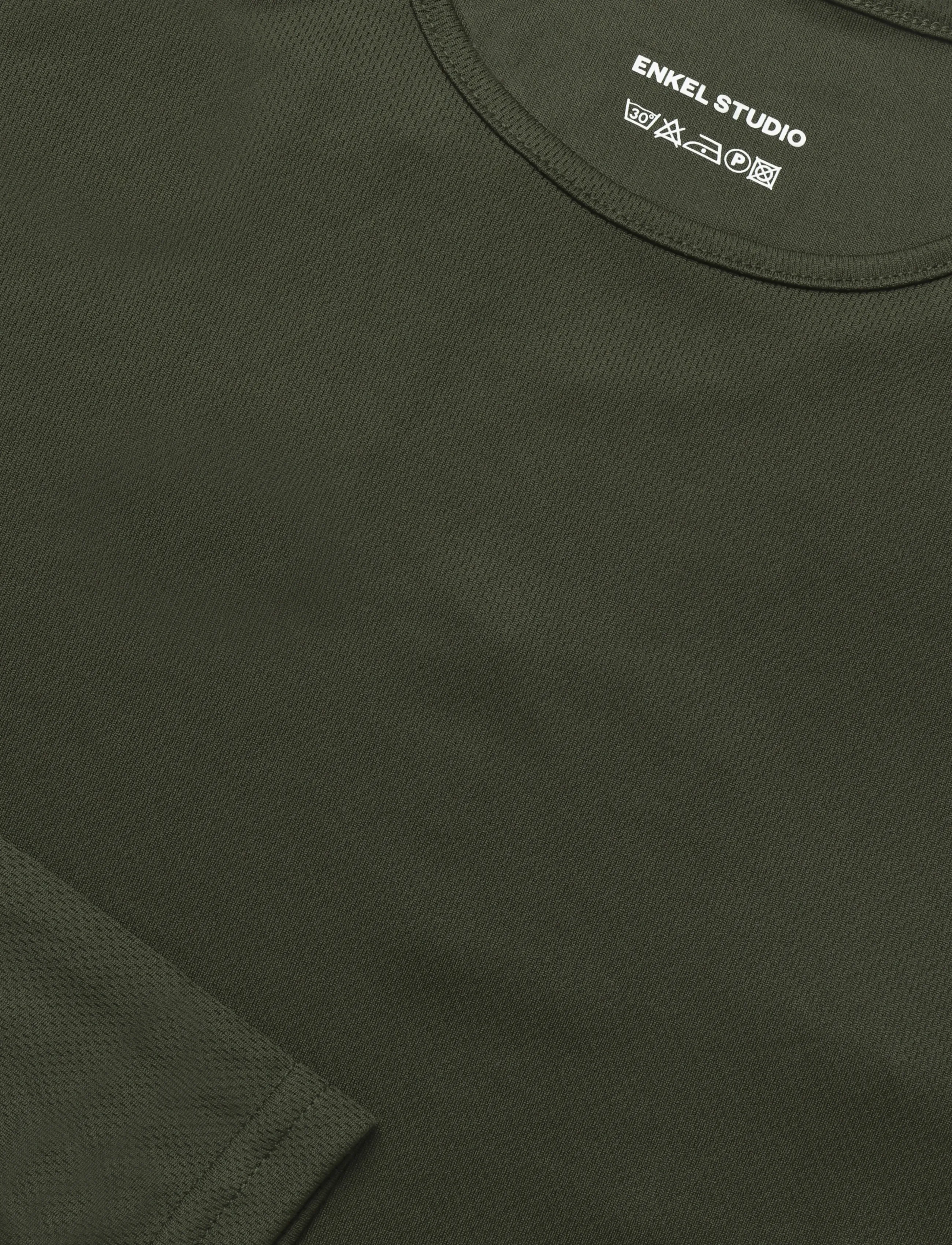 Enkel Studio - Men's Sports T-Shirt longsleeved - lägsta priserna - dark army - 2