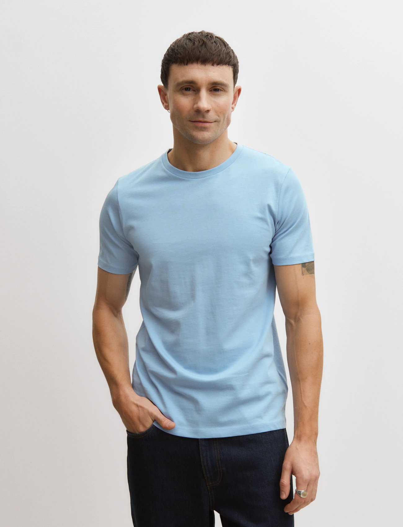 Enkel Studio Basic O-Neck Tee S/S - - S 1