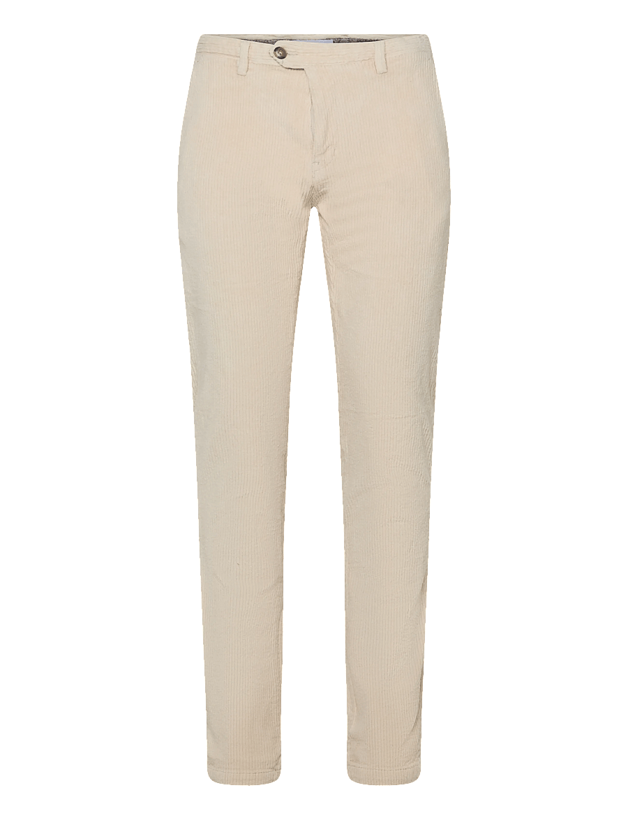 Enkel Studio - Formal corduroy chino - chinos - beige - 0