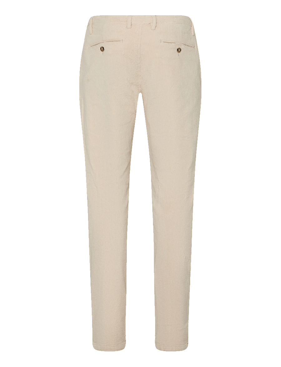 Enkel Studio - Formal corduroy chino - chinos - beige - 1
