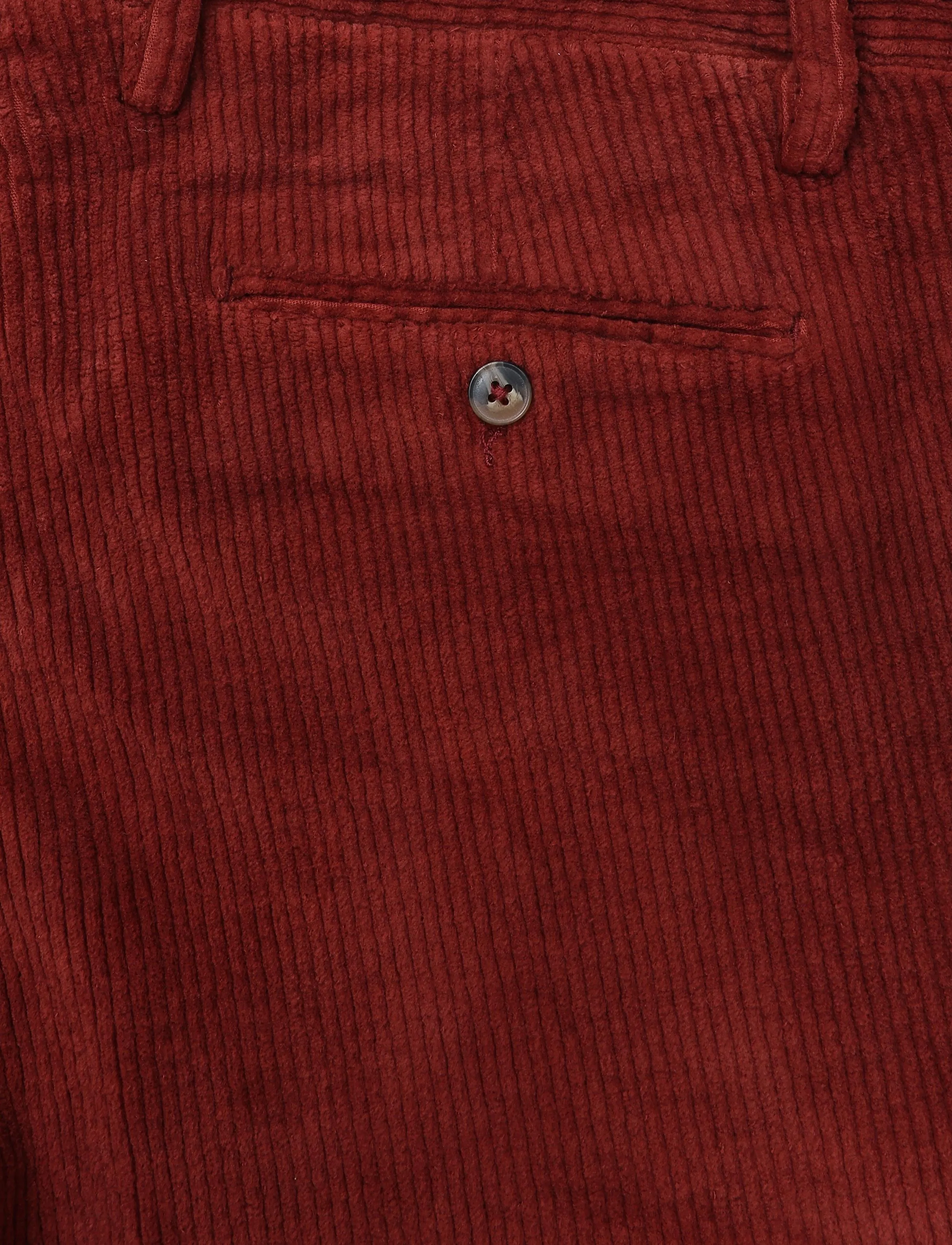 Enkel Studio - Formal corduroy chino - chinos - bordeaux - 2