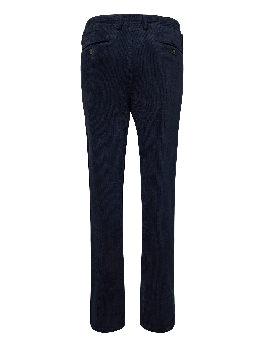 Enkel Studio - Formal corduroy chino - Ülikonnapüksid - dk blue - 1