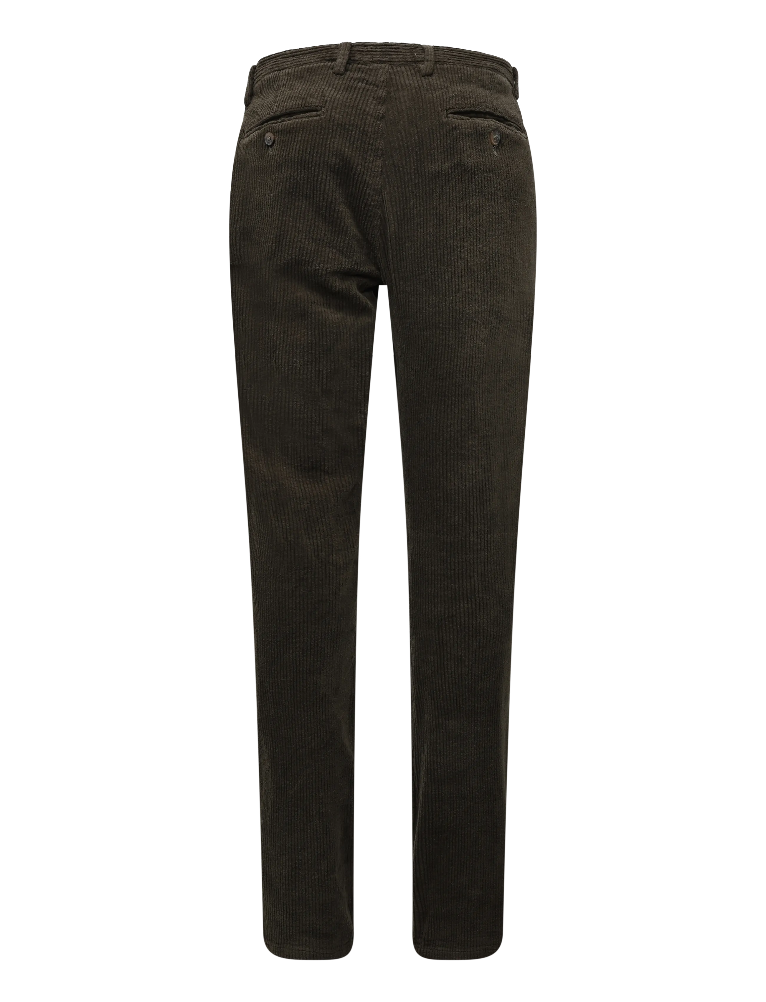 Enkel Studio - Formal corduroy chino - chinos - military - 1