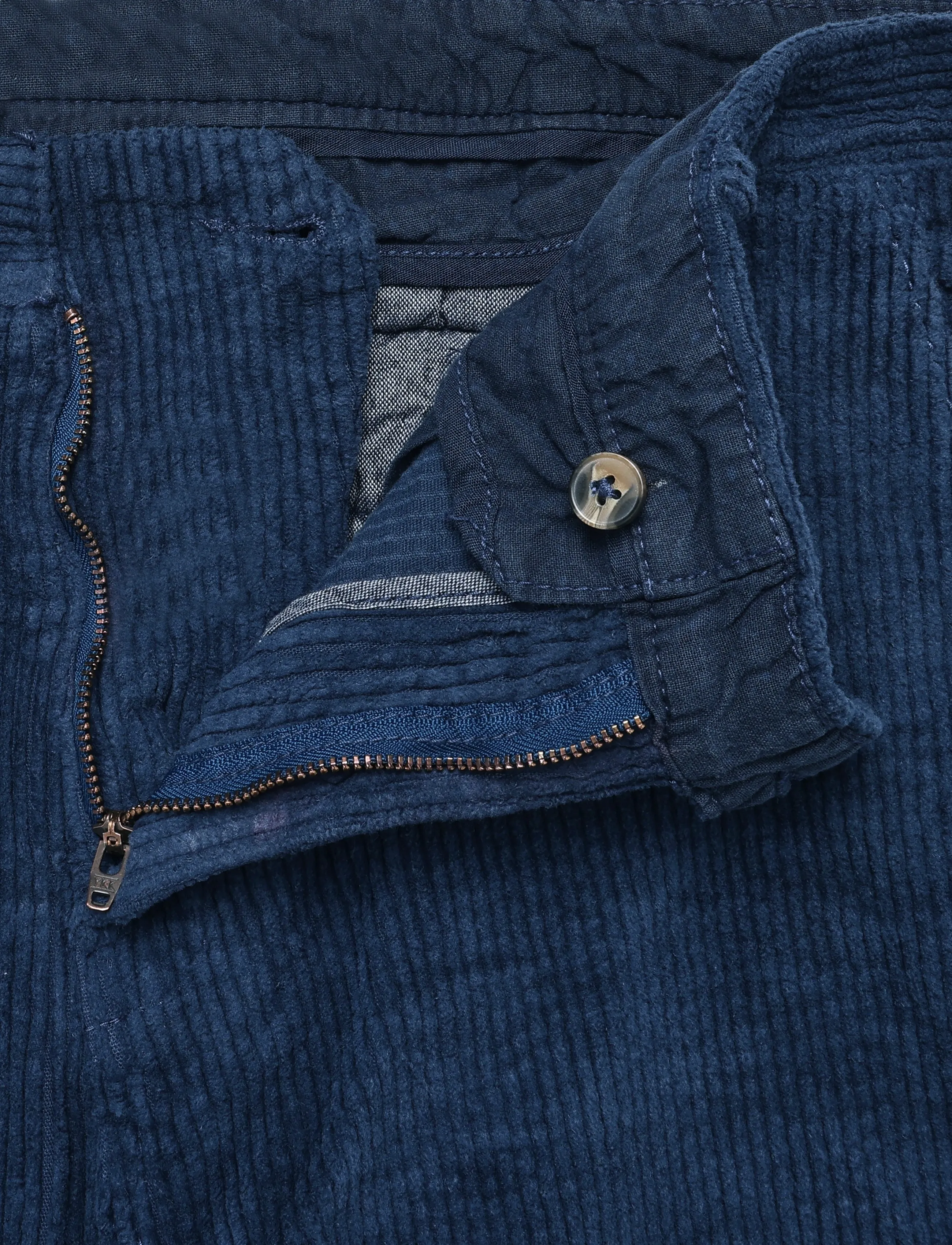 Enkel Studio - Formal corduroy chino - chinos - navy - 2
