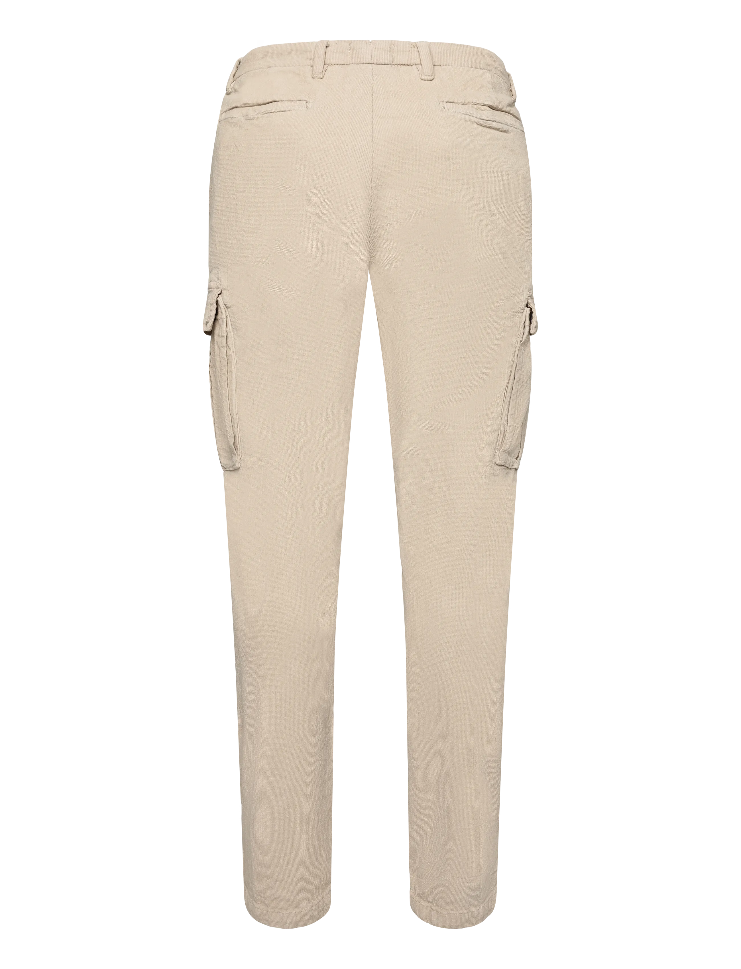 Enkel Studio - Corduroy cargo pants - cargobyxor - beige - 1