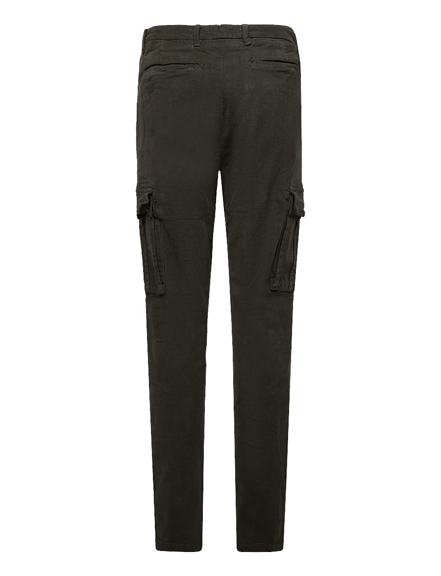 Enkel Studio - Corduroy cargo pants - cargobukser - military - 1