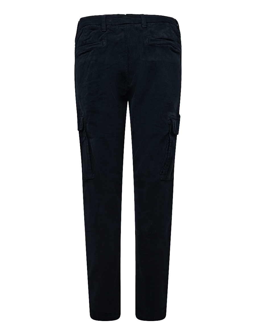 Enkel Studio - Corduroy cargo pants - cargo-püksid - navy - 1
