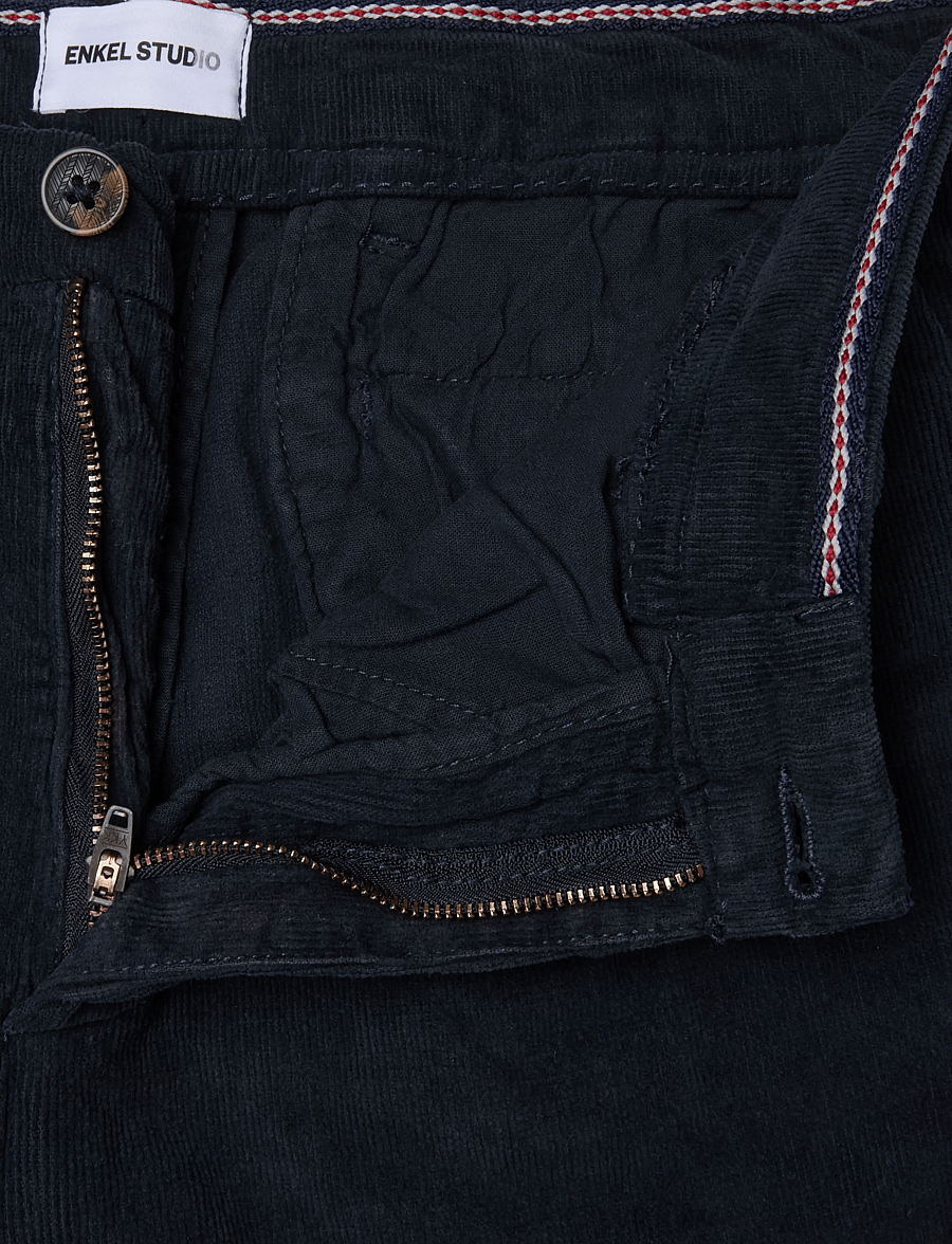 Enkel Studio - Corduroy cargo pants - cargo-püksid - navy - 3