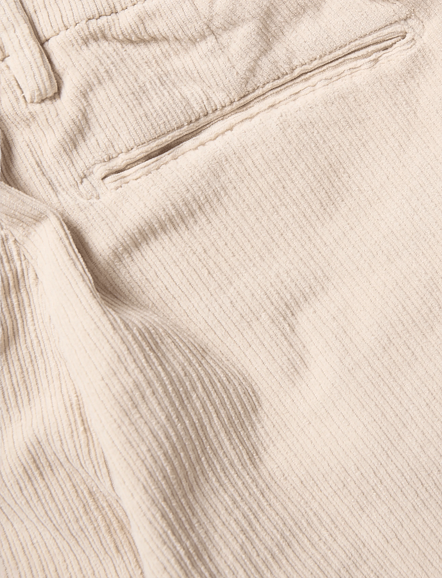 Enkel Studio - Corduroy chino superflex - freizeithosen - beige - 4