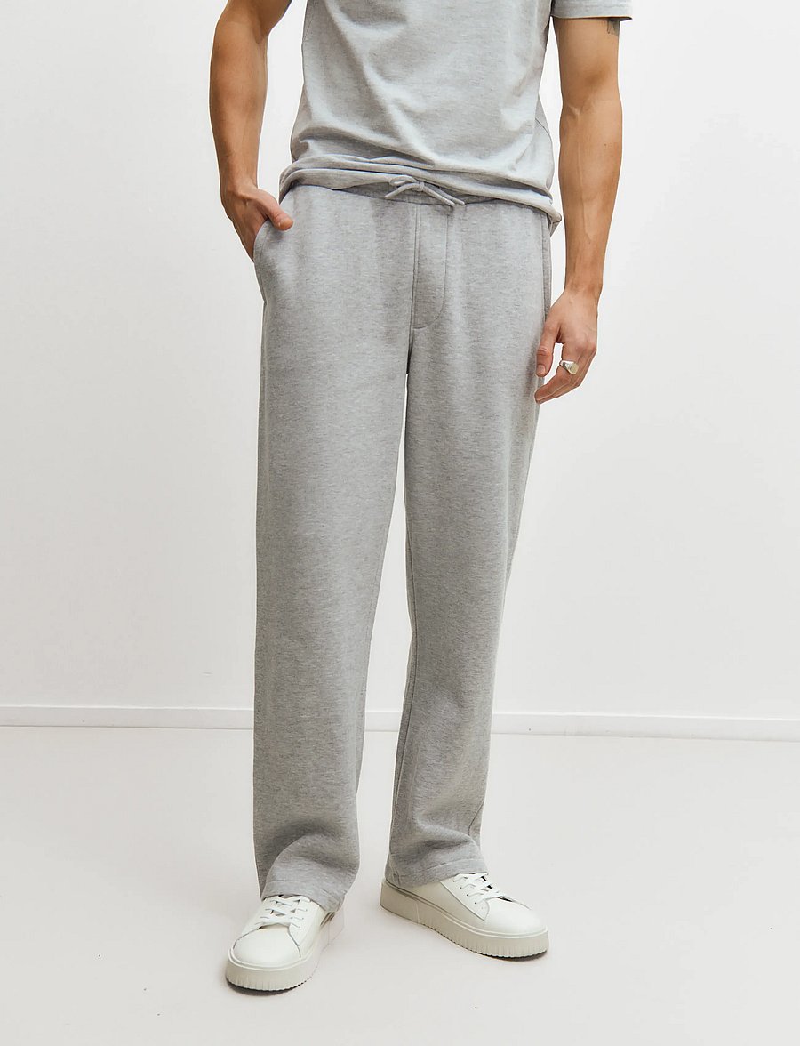 Enkel Studio - Sweat pants - sweatpants - grey mel - 0