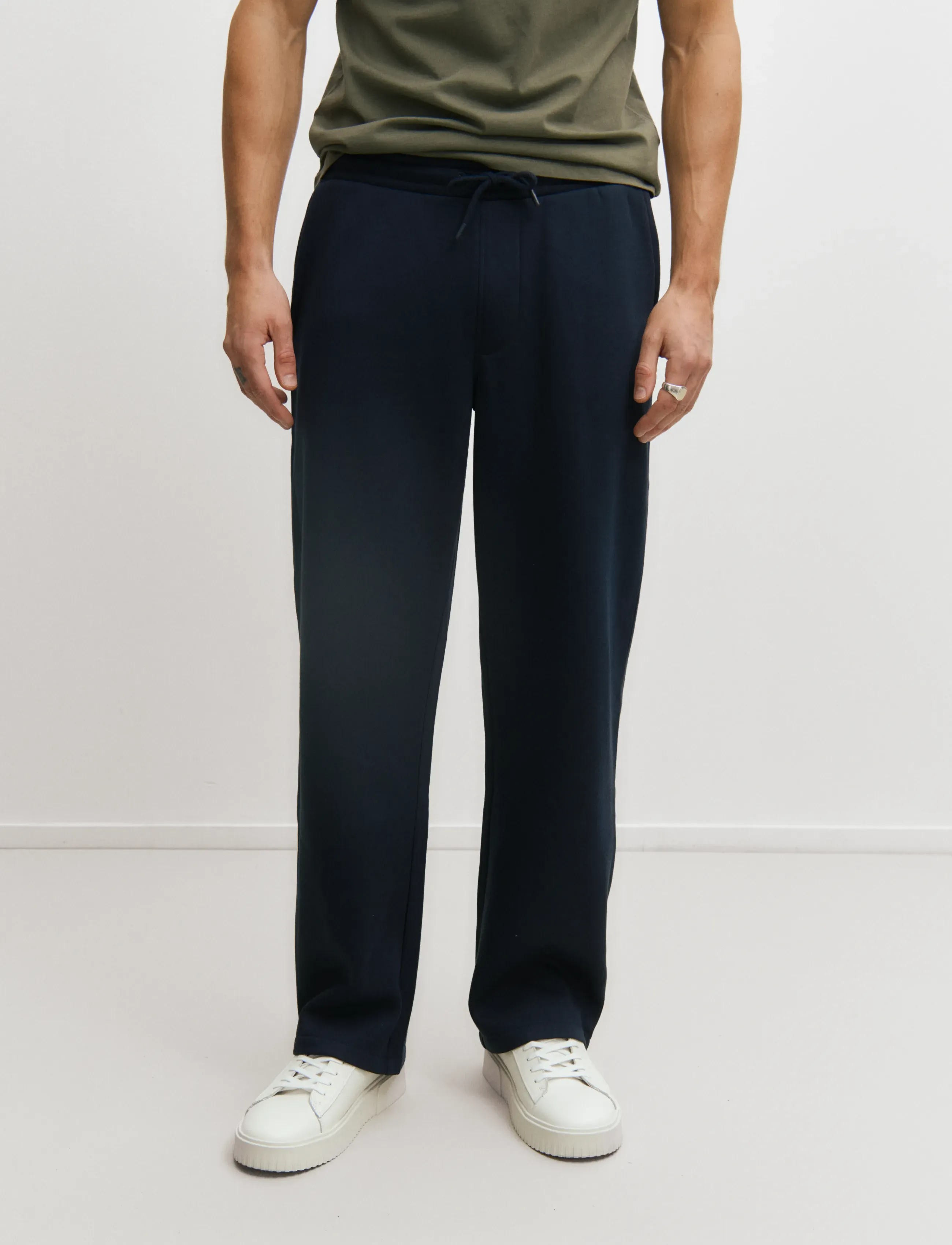 Enkel Studio Sweat Pants, M, Unterteile, Marineblau - Sweatpants, Männerswear