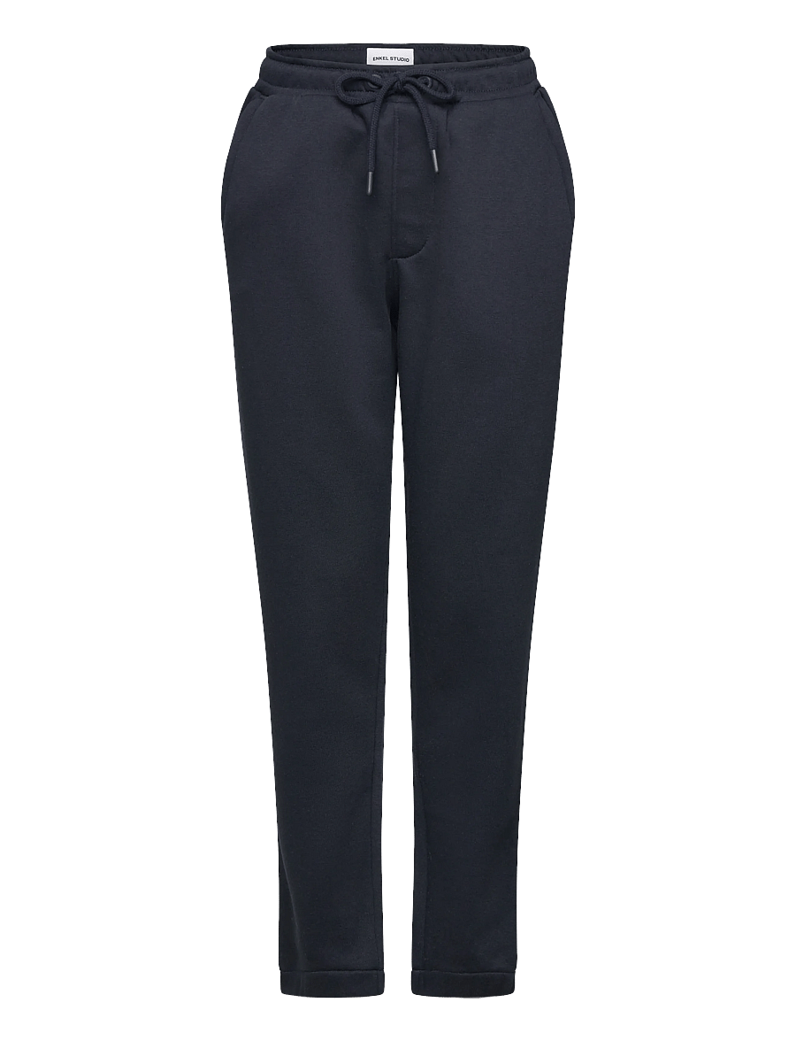 Enkel Studio - Sweat pants - mjukisbyxor - navy - 0
