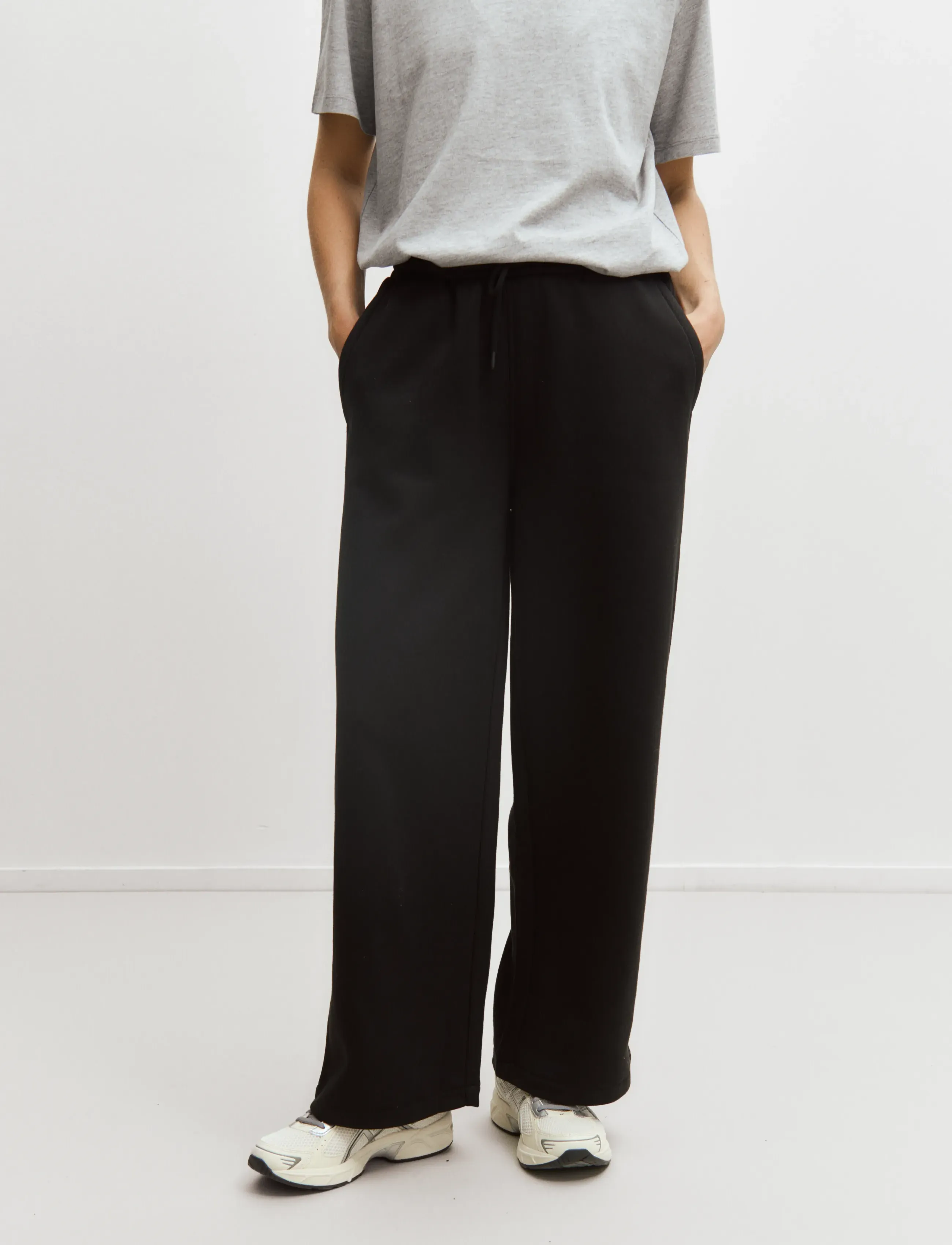 Enkel Studio Sweat Pants, M, Unterteile, Schwarz - Sweatpants, Frauen