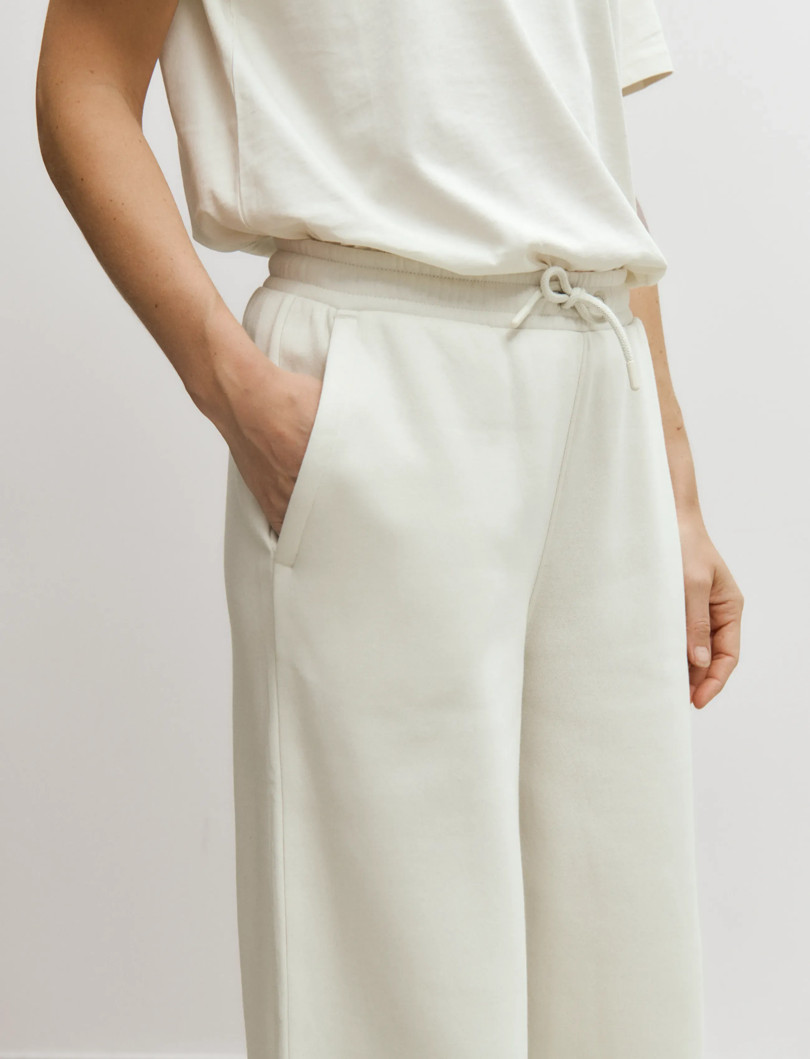 Enkel Studio - Sweat pants - laagste prijzen - bone white - 4