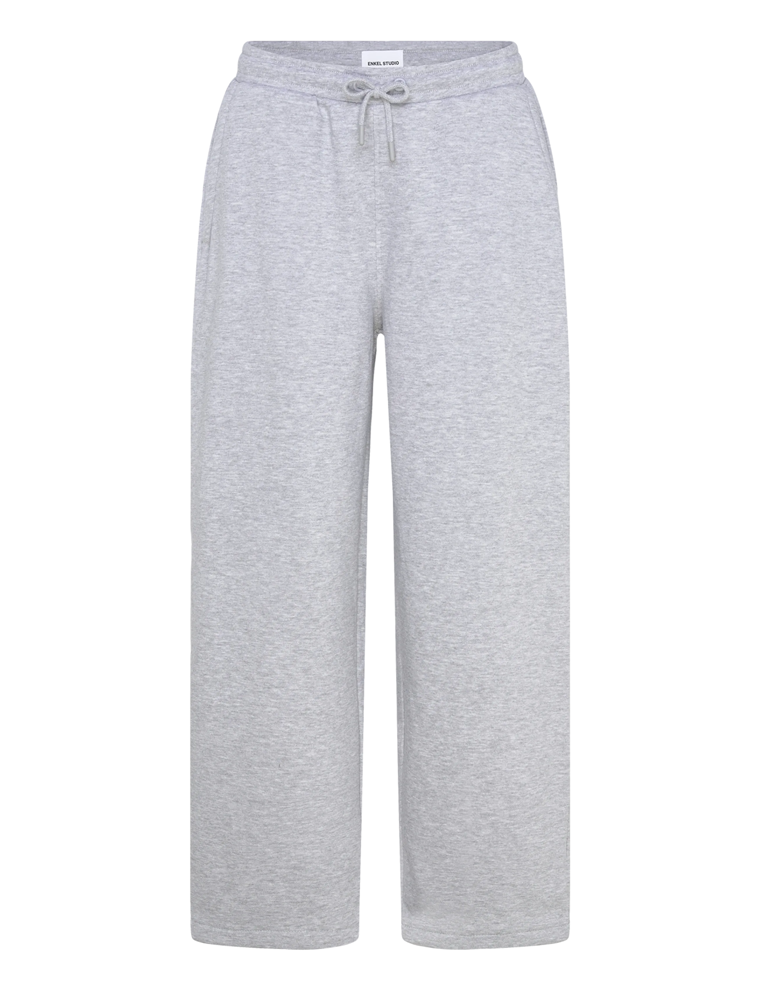 Enkel Studio Sweat Pants, Damen, Weites Bein Jogginghose, Grau, Gr.S
