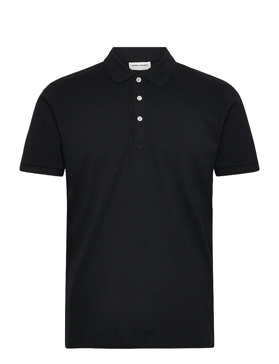 Enkel Studio - Polo shirt - kurzärmelig - black - 0
