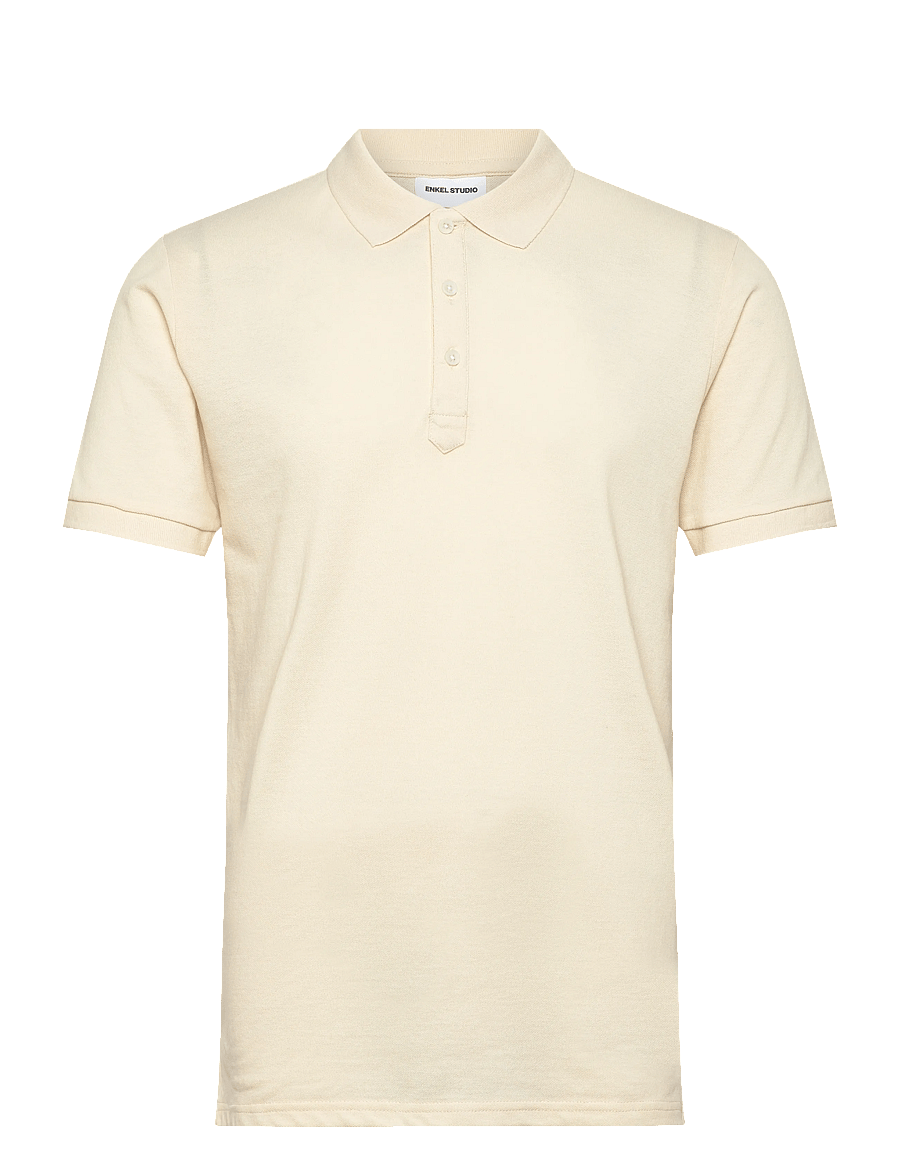 Enkel Studio - Polo shirt - kurzärmelig - bone white - 1
