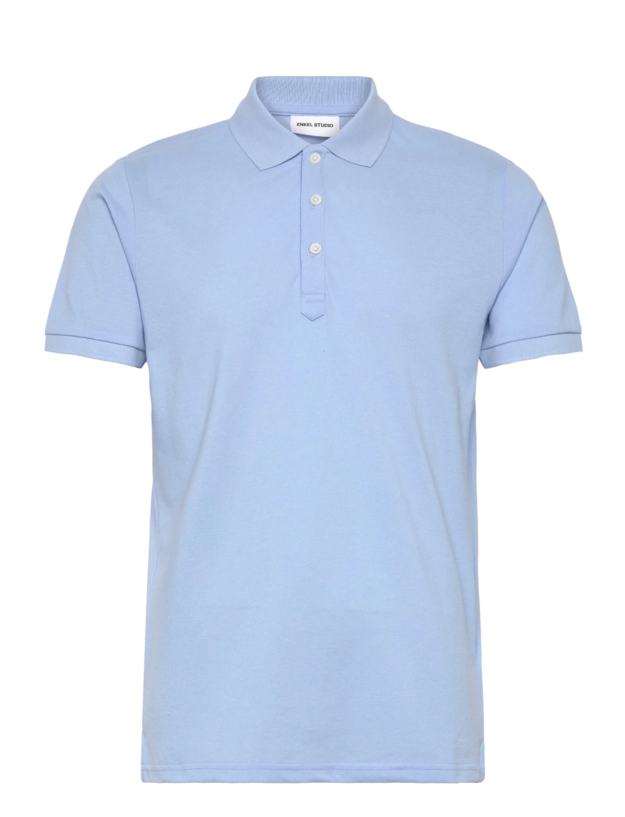 Enkel Studio Polo shirt - Lühikeste varrukatega kootud polosärgid - LT BLUE / blue