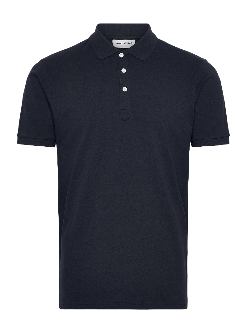 Enkel Studio - Polo shirt - kurzärmelig - navy - 0