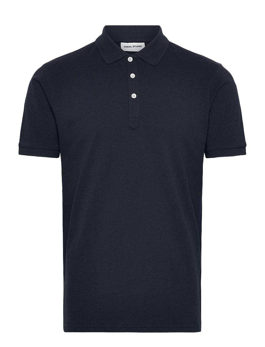 Enkel Studio - Polo shirt - kurzärmelig - navy - 0
