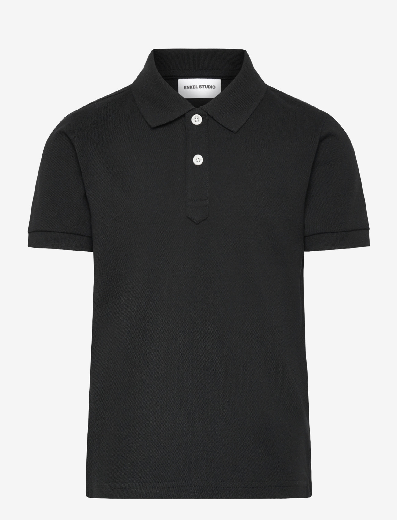 Enkel Studio - Polo shirt - kortärmade pikéer - black - 0
