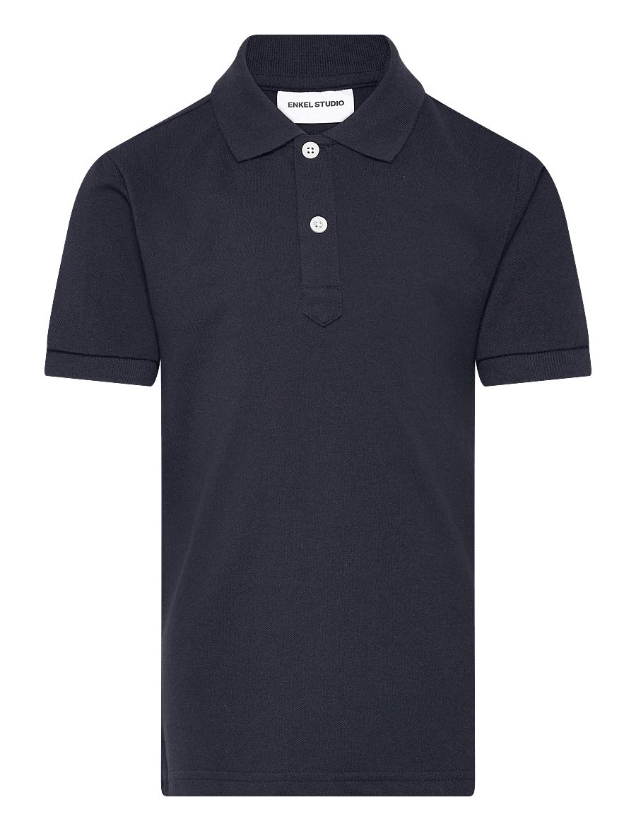 Enkel Studio - Polo shirt - kortärmade pikéer - navy - 1