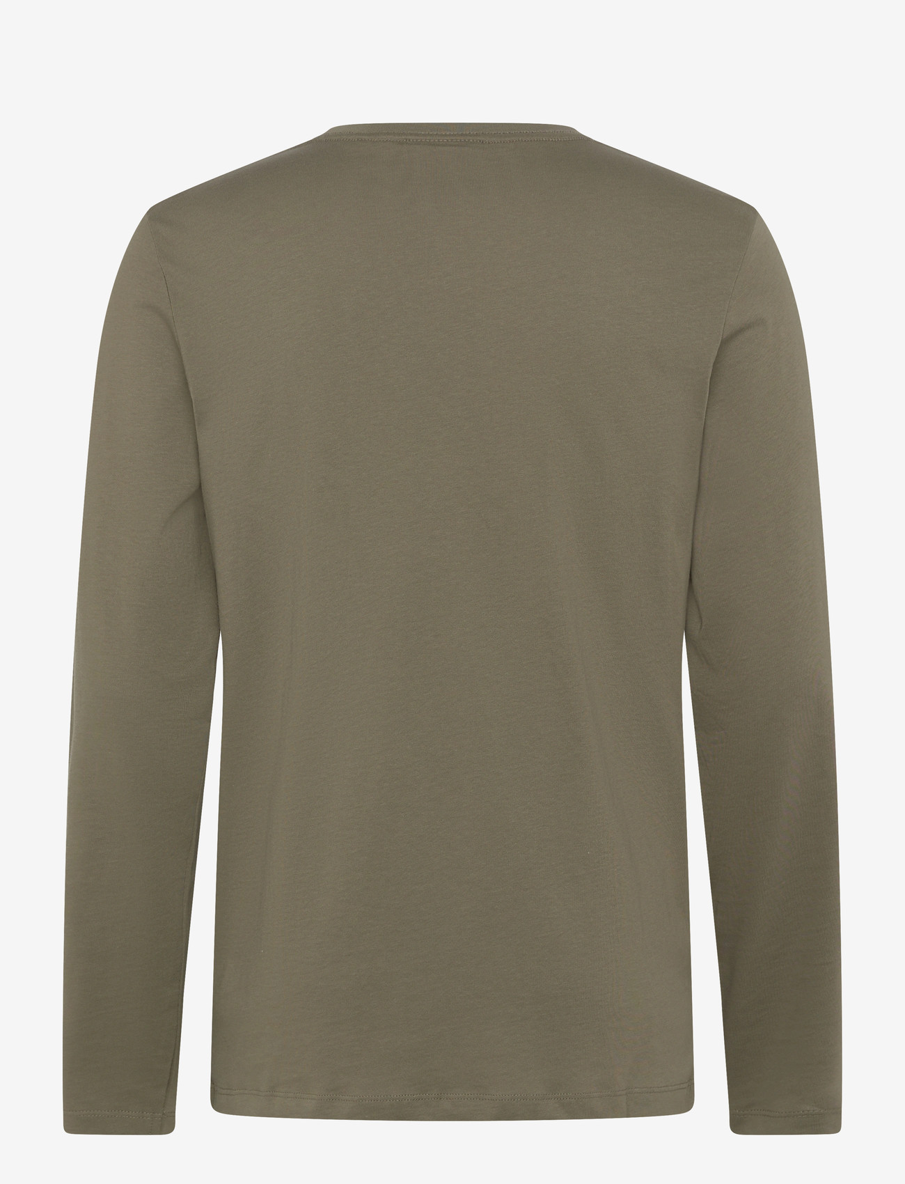 Enkel Studio - Basic o-neck tee L/S - langärmelig - army - 2