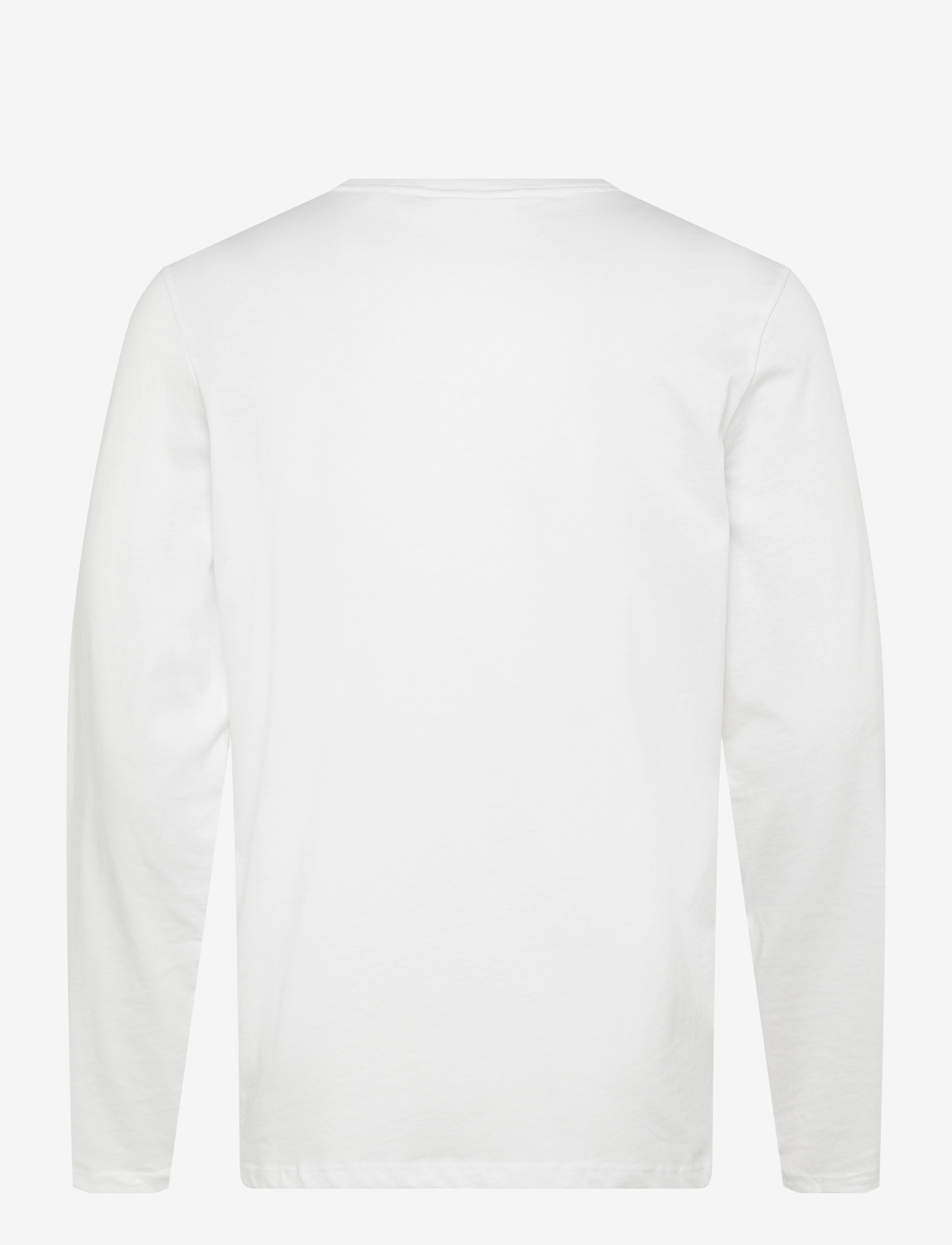Enkel Studio - Basic o-neck tee L/S - madalaimad hinnad - white - 1